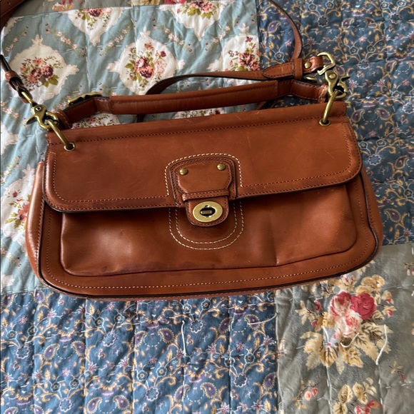 Coach Tan Crossbody Bag - Picture 5 of 10